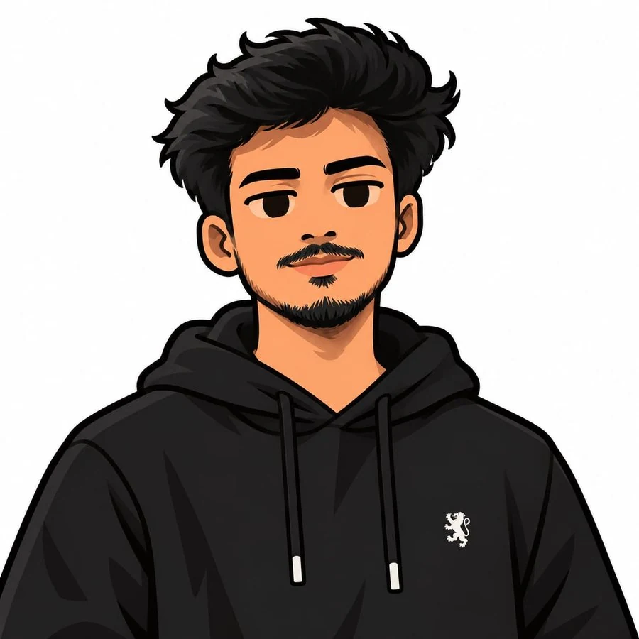 Cartoon portrait of Sachin